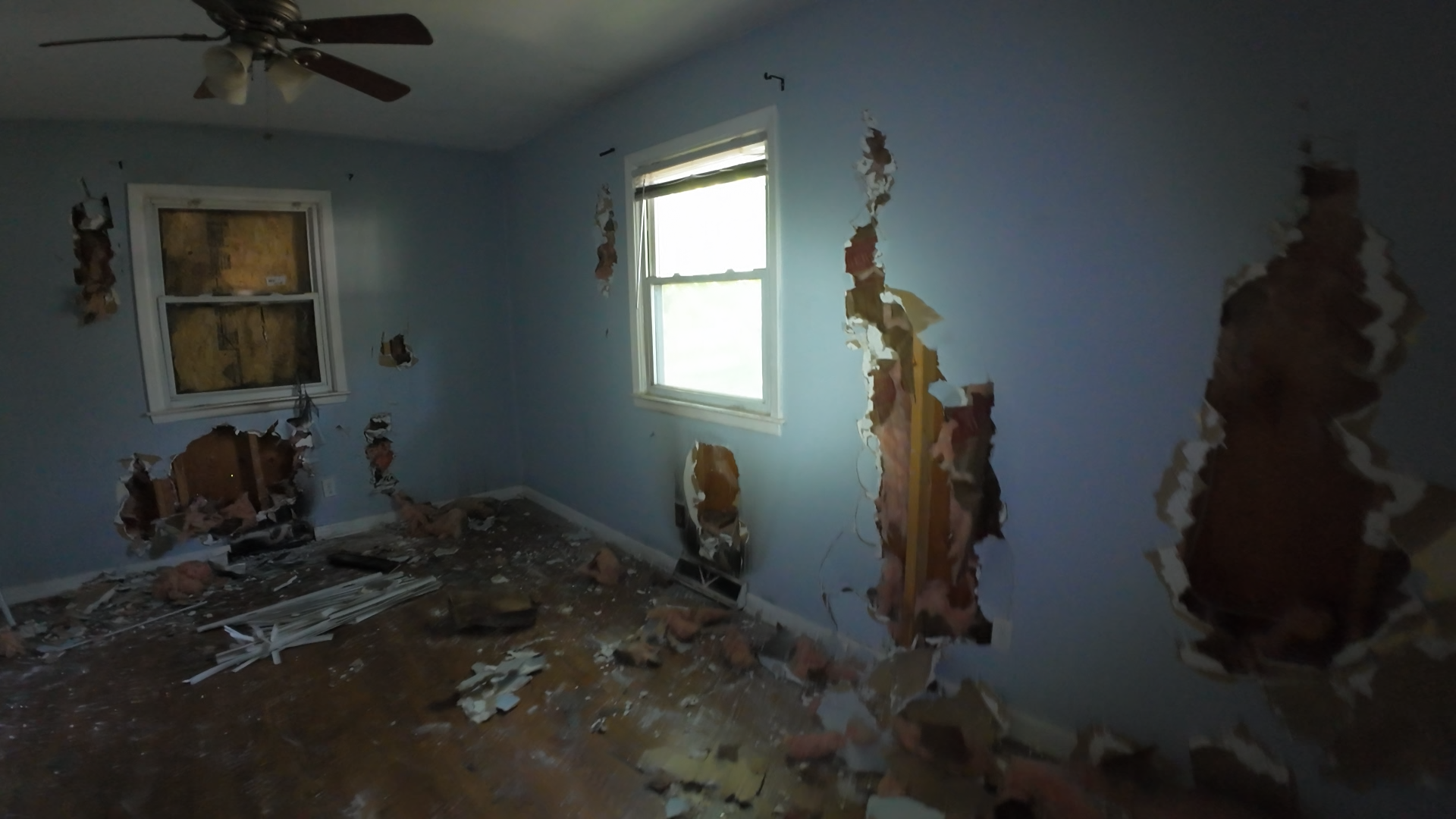 Fire damage inspection