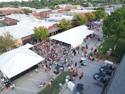 Downtown civic event